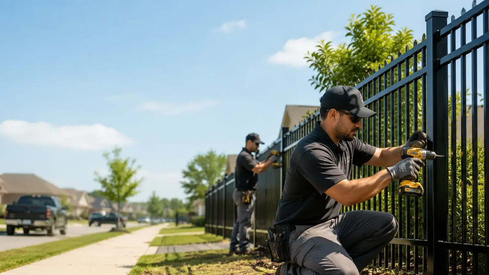 Metal Fence Installation in Beecher City, IL